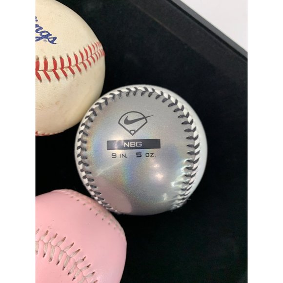 Nike Backyard Gem Trainer Beavers Pink Baseball Rawlings Lot of 6 - Picture 13 of 15